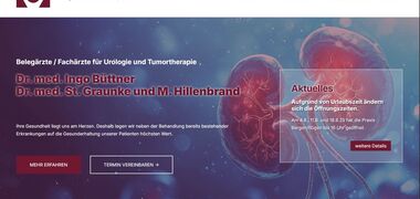 Redesign der Website urologie-bergen.de mit Contao 5.3 LTS durch Rügen Webdesign
