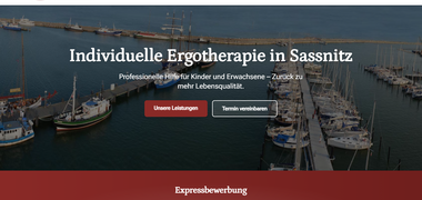 Die Website der Ergotherapie Malte Thomann hat ein komplettes Upgrade erhalten